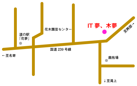 木夢 森の美術館 アクセスマップ